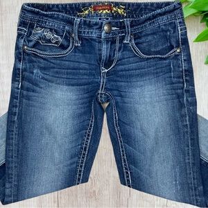 Maurices cuffed Capri jeans